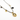 Collier en laiton doré à l'or fin, collection Sun Kiss, orné de pierres naturelles, idéal pour un look solaire et élégant.