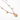 Collier en laiton doré à l'or fin, collection Sun Kiss, orné de pierres naturelles, idéal pour un look solaire et élégant.