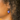 25FW24 - Gamme CORALIE. Boucles d’oreilles en laiton doré à l'or fin, collection Good Vibes, ornées de pierres naturelles, idéales pour un look solaire et élégant.