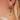 Boucles d’oreilles en laiton doré à l'or fin, collection Sun Kiss, ornées de pierres naturelles, idéales pour un look solaire et élégant.