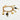Composition charms sur bracelet en mailles torsadés de la gamme GRIGRI - L'Atelier des dames - Onyx noir