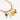 Composition charms sur le collier mailles ovales de la gamme GRIGRI - L'Atelier des Dames
