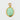 Charm scarabée chrysoprase de la gamme GRIGRI - L'Atelier des Dames