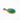 Charm scarabée gravé amazonite de la gamme GRIGRI - L'Atelier des Dames