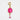 Bijoux dorés - Charm pierre en calcédoine rose - Gamme GRIGRI - L'Atelier des Dames