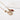 Collier Astro Balance - L'Atelier des Dames - Chaîne fine - Médaillon gravé en signe astro - Quartz fraise et Pyrite dorée - Plaqué Or - Zoom