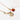 Collier Astro Taureau - L'Atelier des Dames - Chaîne fine - Médaillon gravé en signe astro - Carnelian et Quartz fraise - Plaqué Or - Zoom