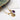 Collier Astro Vierge - L'Atelier des Dames - Chaîne fine - Médaillon gravé en signe astro - Améthyste et Pierre de lune - Plaqué Or - Zoom