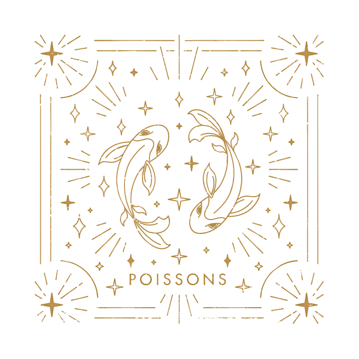 Carte astro - Poissons