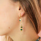 Heishi stud earrings - FRIDA