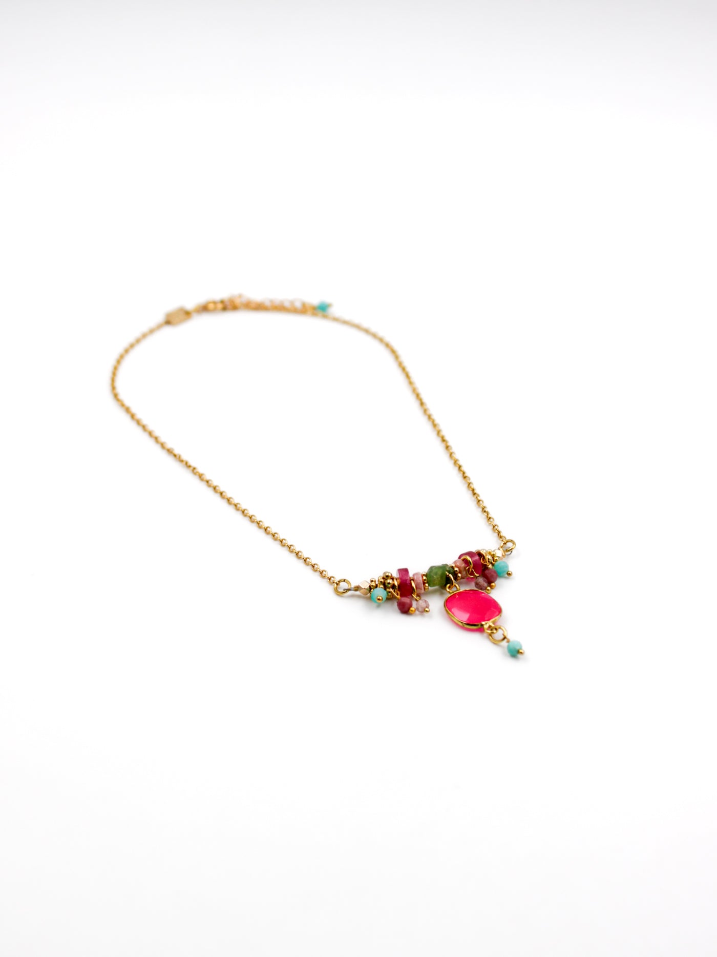 Heishi stem necklace - ALBA