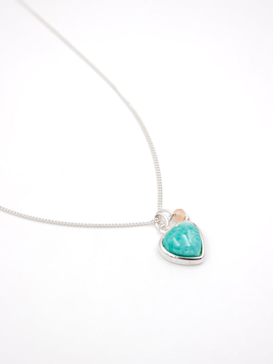 Heart necklace - LOUISE