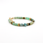 Bracelet heishi Chrysoprase - CORALIE