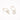 Boucles d’oreilles dorées à l’or fin avec pierres naturelles palmier et coquillage, gamme EVE, collection Medina Sunrise