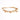 Bracelet doré à l’or fin cauris, gamme MANON, collection Medina Sunrise 
