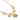 Collier doré à l’or fin avec grigris astres, gamme MANON, collection Medina Sunrise 
