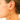 Boucle d'oreille unique croix - CHARLOTTE