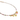 Collier doré à l’or fin avec pierres naturelles et grigris, gamme JOE, collection Medina Sunrise 