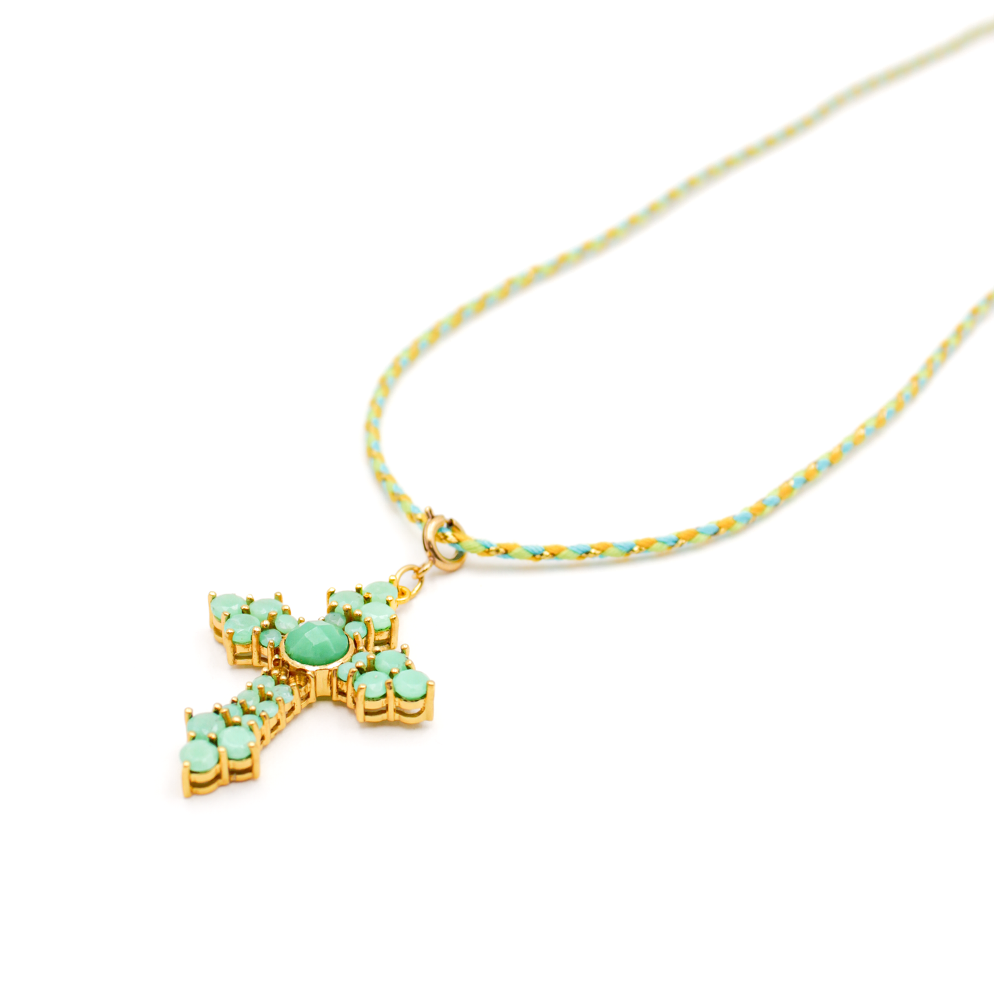 Charms croix perles - GRIGRI