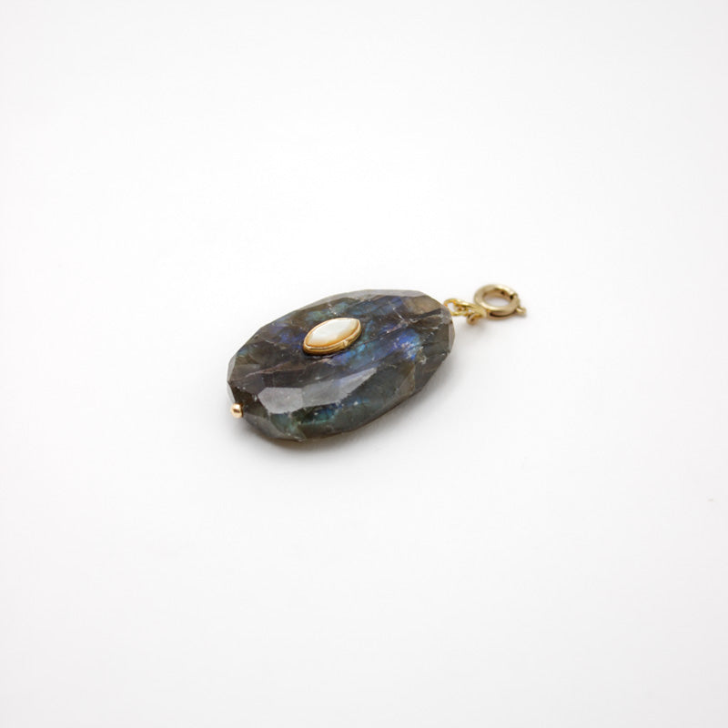 Charms pierre XL labradorite - GRIGRI