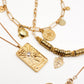 Collection de colliers de la gamme MANON - laiton doré à l’or fin - nouvelle collection 23FW - l’Atelier des Dames
