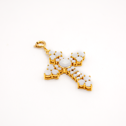 Charms croix perles - GRIGRI