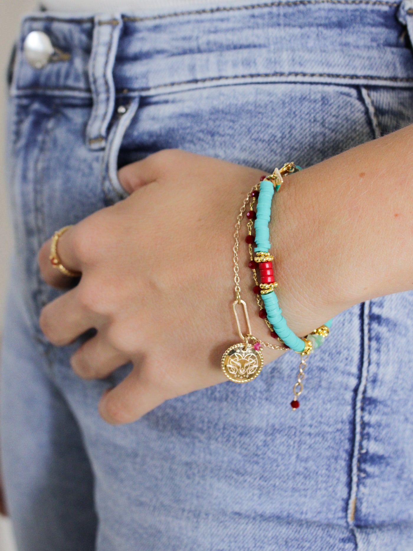 Astro Bracelet - Gold Plated - Aries
