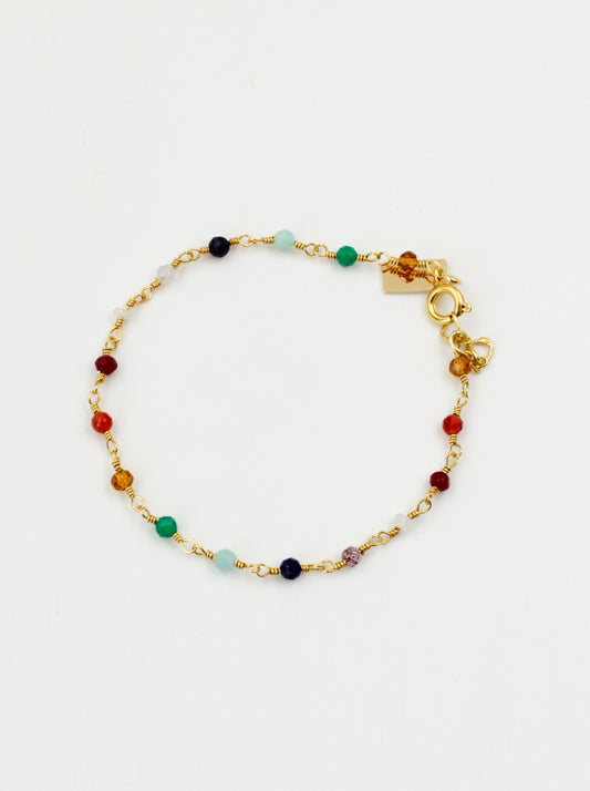 Bracelet en perles de pierres naturelles de la gamme GRIGRI - L'Atelier des Dames