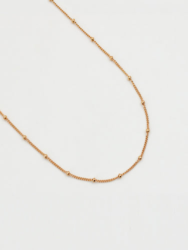 Collier fin boule espacé - GRIGRI