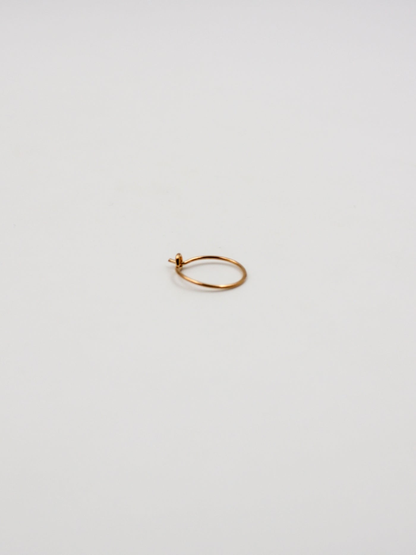 Small gold-plated hoop earrings - GRIGRI