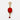 Bijoux dorés - Charm pierre en corail - Gamme GRIGRI - L'Atelier des Dames 