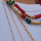 Gold ex voto necklace - MANON