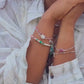 Bracelet heishi rhodonite - LOUISE