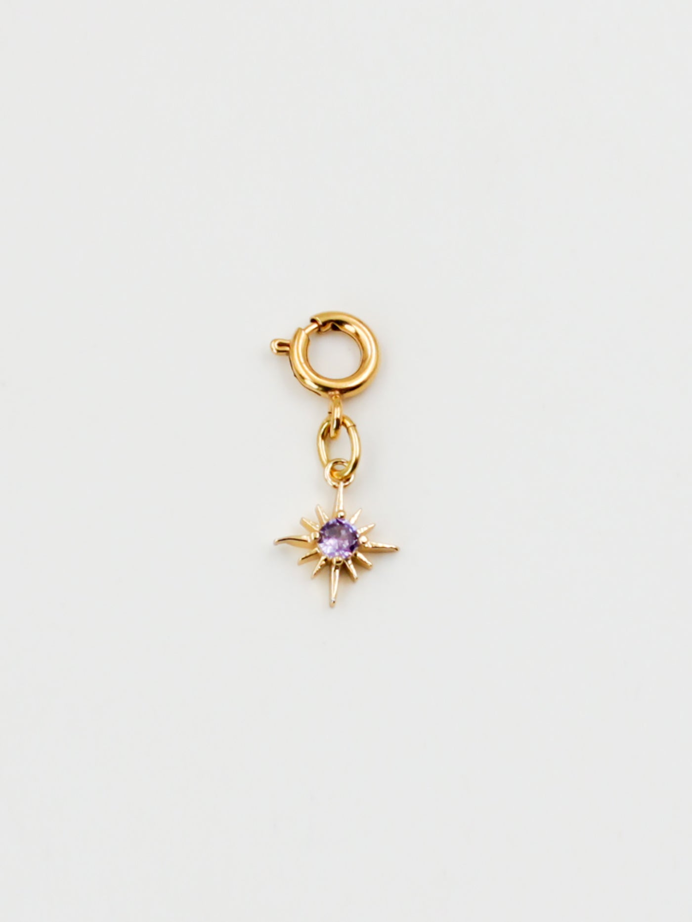 Charm étoile violette de la gamme GRIGRI - L'Atelier des Dames 