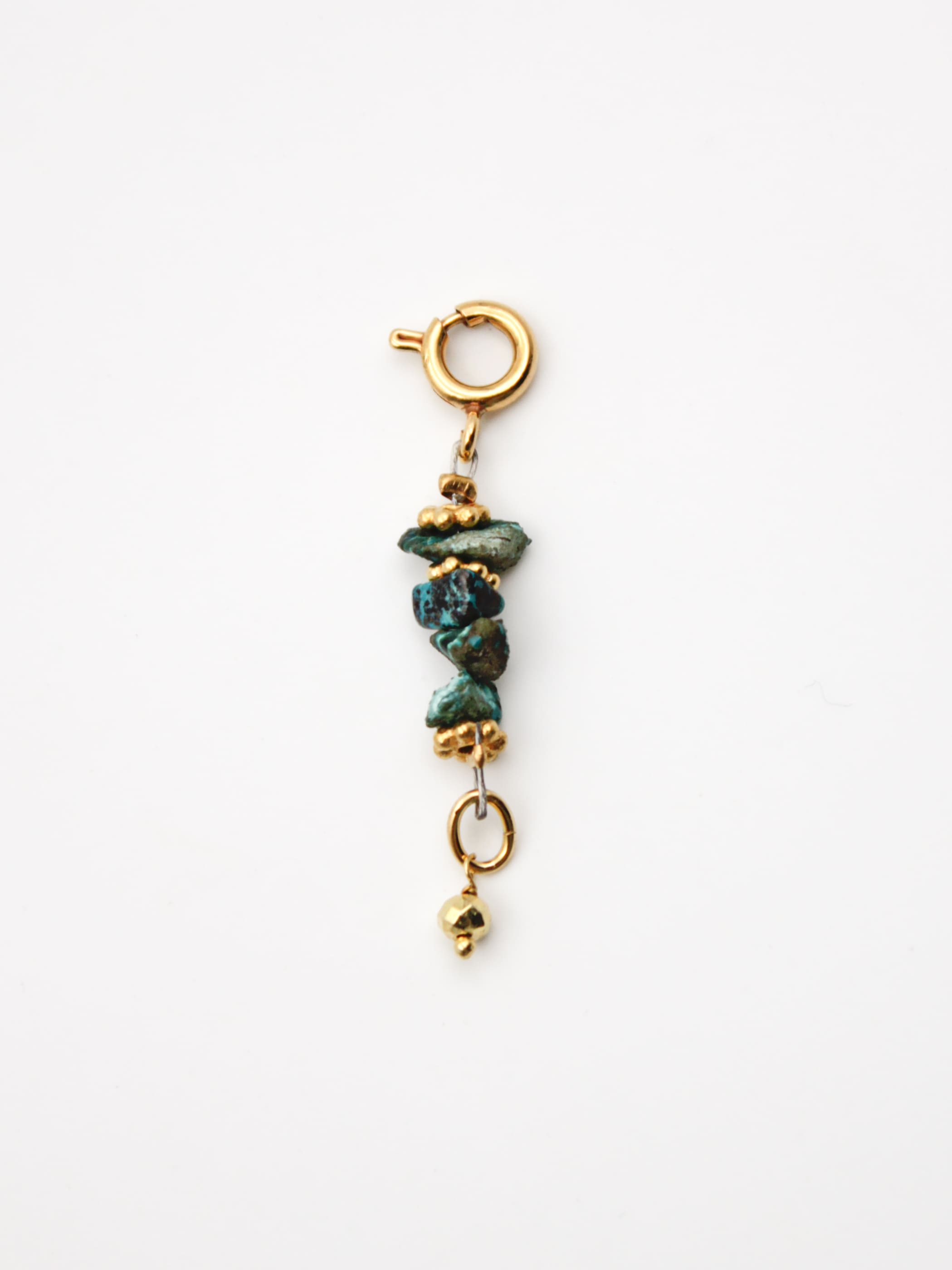 Charms heishi tige lapis lazuli - GRIGRI