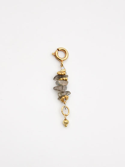 Charms heishi tige labradorite - GRIGRI