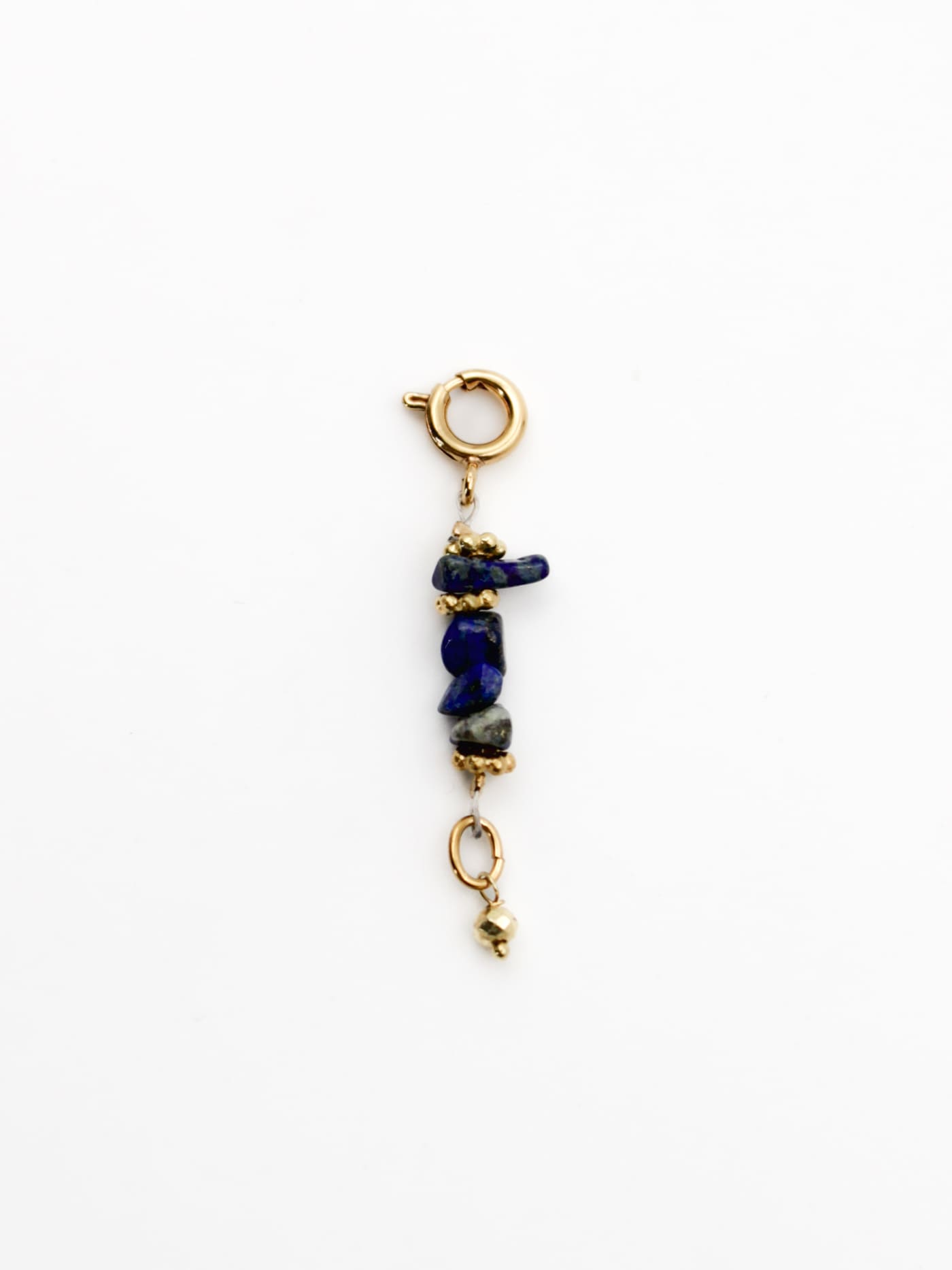 Charms heishi tige lapis lazuli - GRIGRI