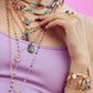 Colliers et bracelets - Violet - Turquoise