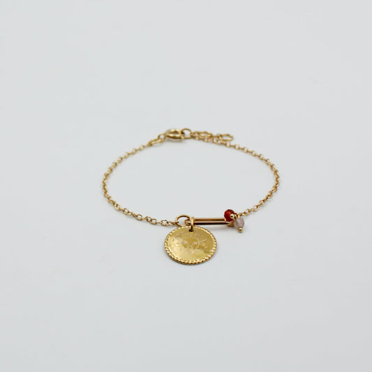 Bracelet Astro - Plaqué Or - Taureau