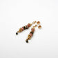 BO tiges heishi - gamme ALBA - pierres naturelles : rhodonite, onyx noir - nouvelle collection 23FW - l’Atelier des Dames