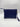 Pochette cuir clouté bleu marine - MADISON