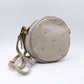 Sac rond gris patti - maroquinerie