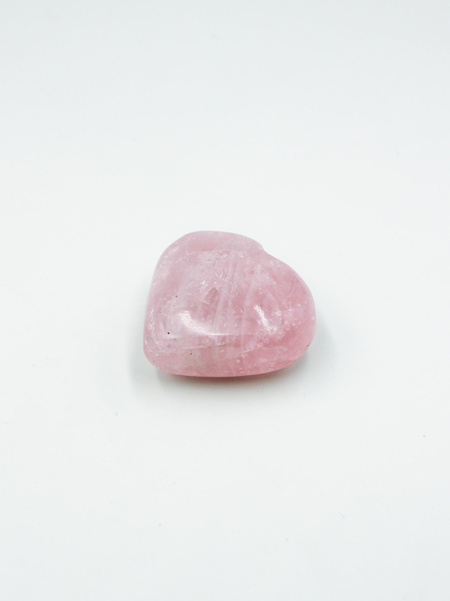 Coeur en pierre - Opale rose